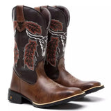 Bota Texana Masculina Cara de Boi