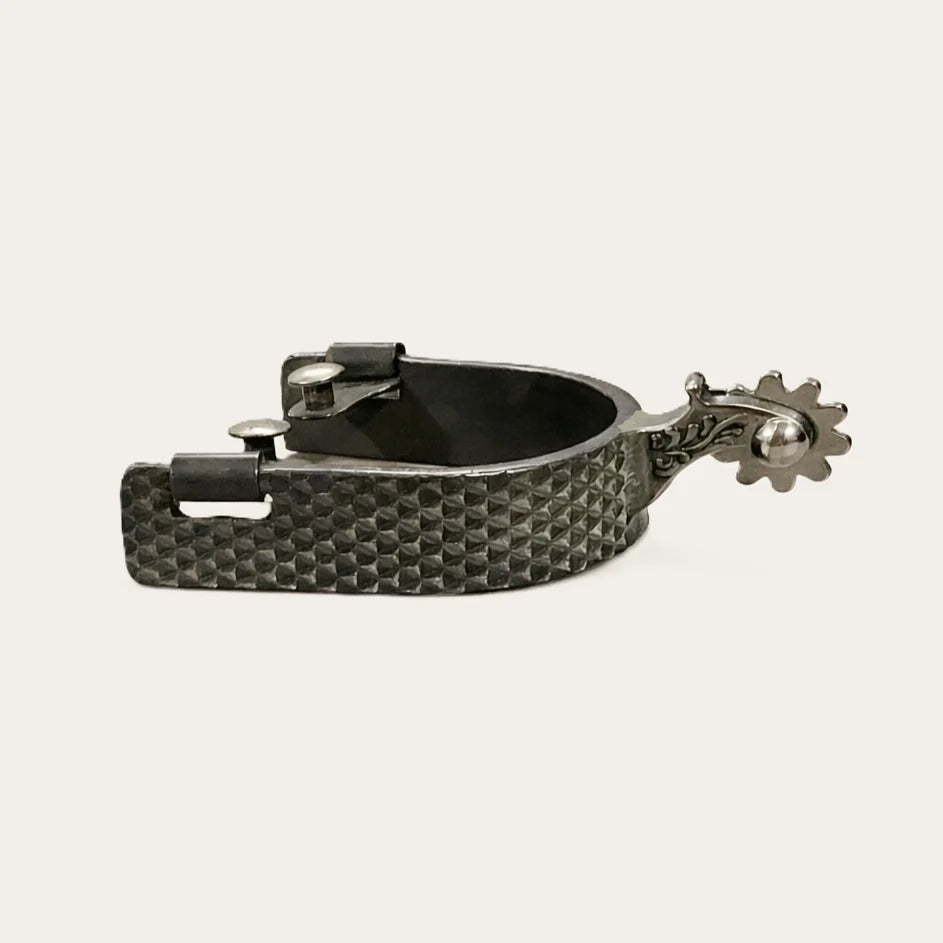 Espora Caliber Grosa Preto 8837