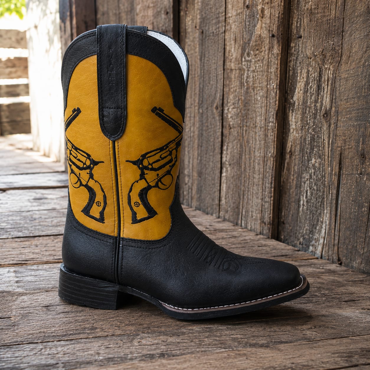 Bota Texana Cross Revolver