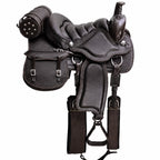 Sela Americana AG215 c/ Alforje e Porta Whisky 16 polegadas (Marrom)