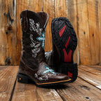 Bota Texana Feminina Cruz Azul