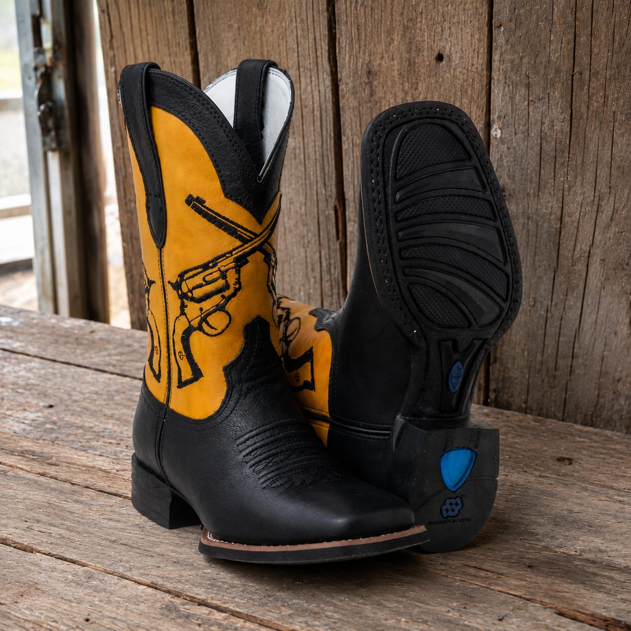 Bota Texana Cross Revolver